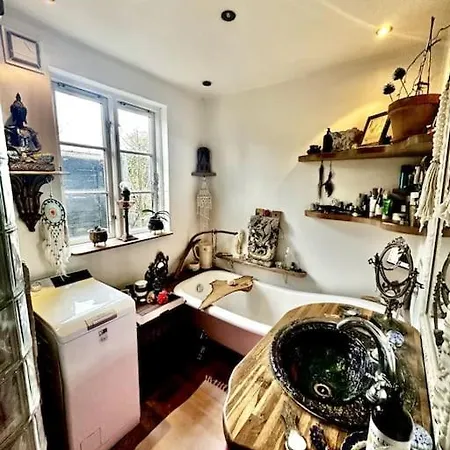 度假居 Rageleje's Oasis - Coastal With Wood Burning Sauna Græsted